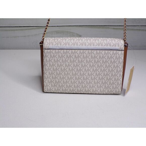 Michael Kors Vanilla Kinsley Xbody NWT - Picture 3 of 8